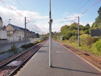 convergence vers le point de fuite principal